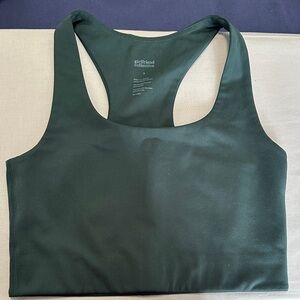 Girlfriend collective green sport bra